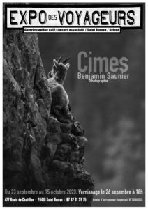 Cimes, expo de Benjamin Saunier